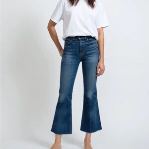 ASKK NY Geek High-Rise Cropped Flare